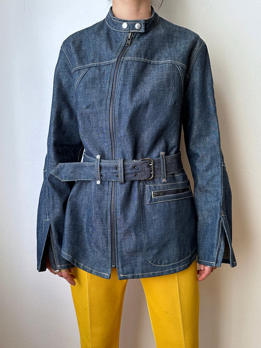 Levi's Engineered Jeans Denim Jkt リーバイス エンジニアード デニム ジャケット 立体裁断 Toto Praha Vintage clothing shop Antique shop 古着屋 プラハ Showroom appointment Prague ユーロ古着 ヨーロッパ古着 古着卸 ヴィンテージ