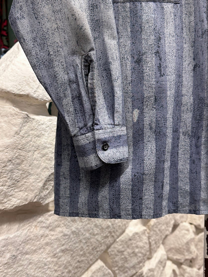 80s German striped shirt