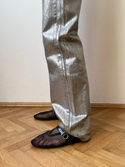 Silver coating 5 pockets denim W30-31