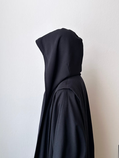 super cool wool coat with detachable hood