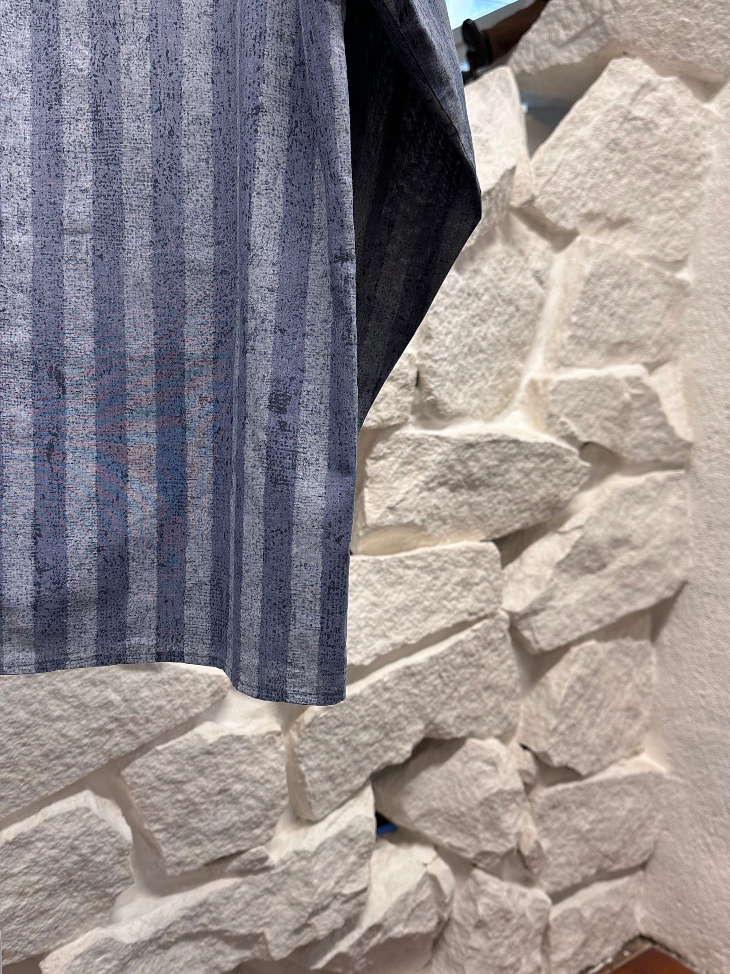 80s German striped shirt