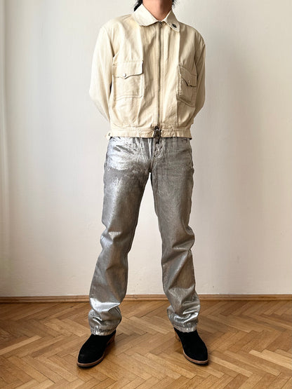 Silver coating 5 pockets denim W30-31