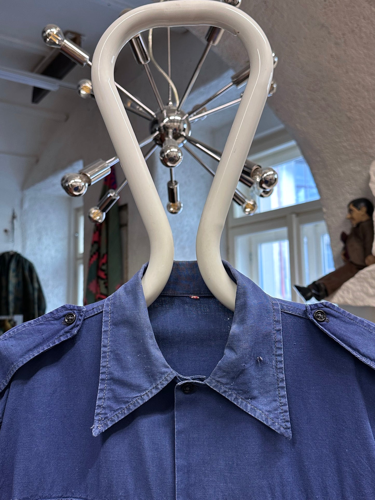 1950s French army cotton shirt