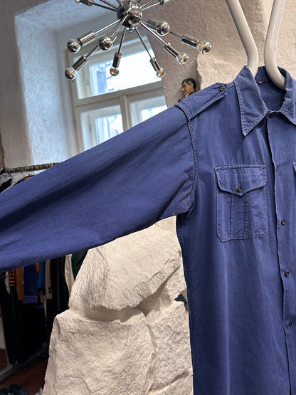 1950s French army cotton shirt