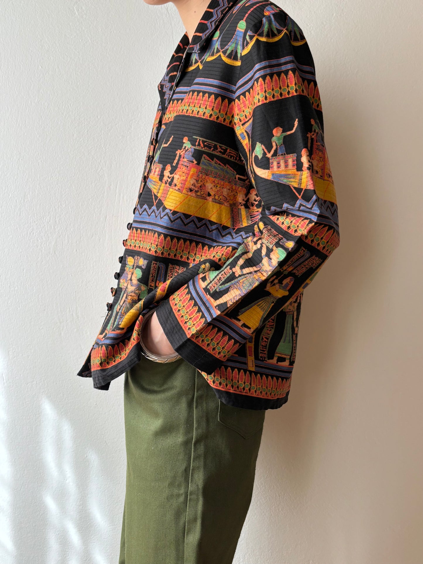 unknown ancient cotton shirt