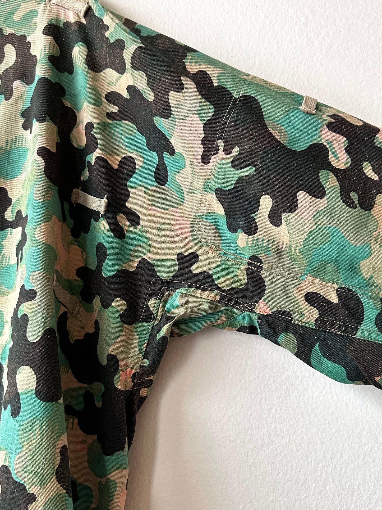 1950s Československá lidová armáda DUBÁKY camouflage jacket