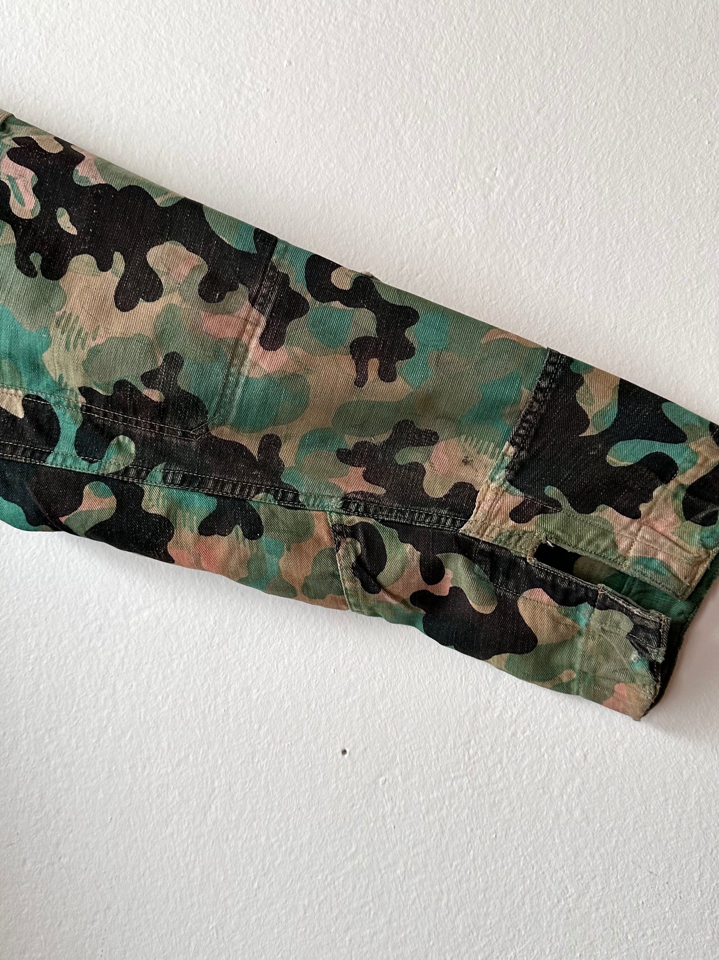 1950s Československá lidová armáda DUBÁKY camouflage jacket