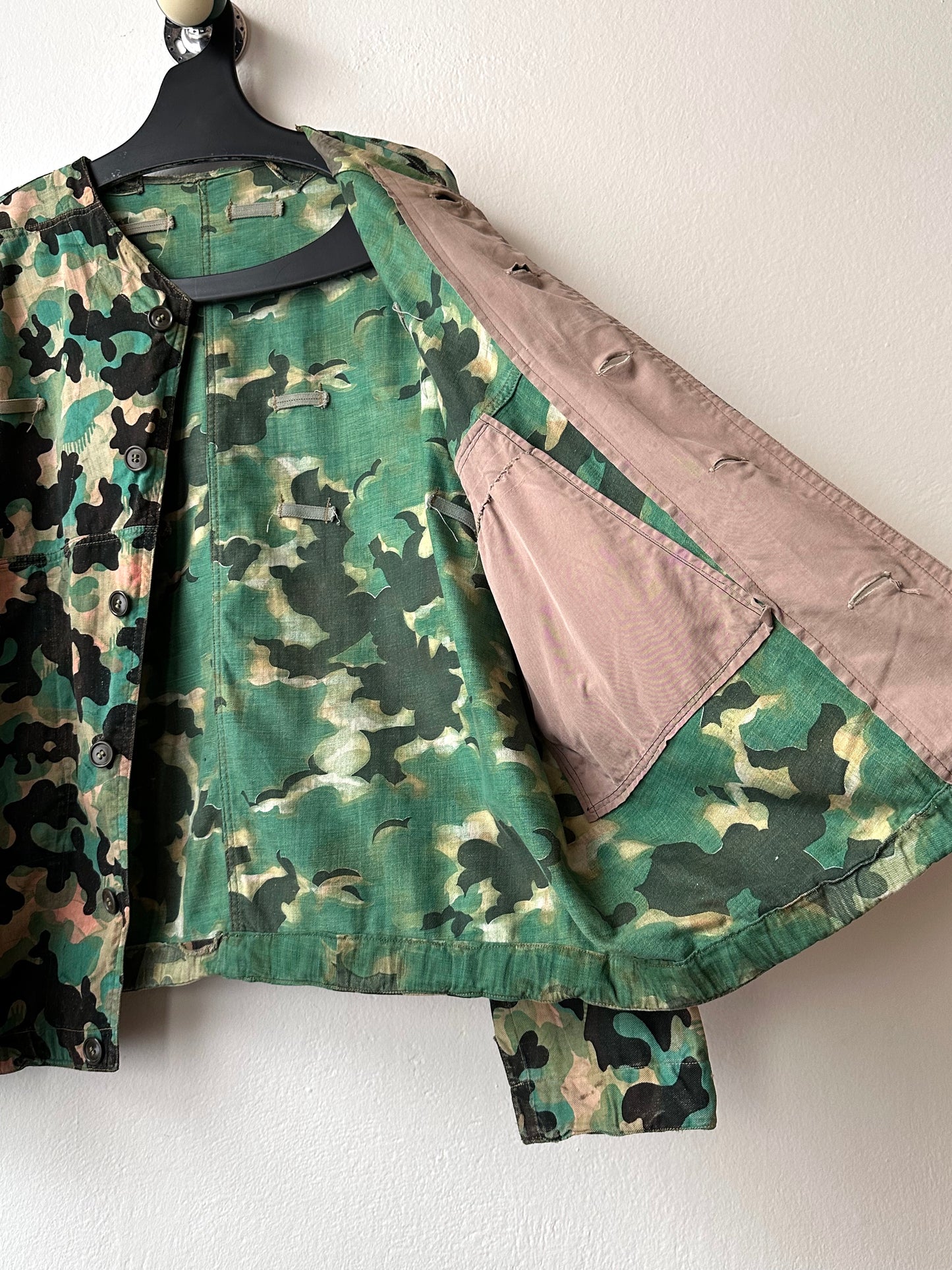 1950s Československá lidová armáda DUBÁKY camouflage jacket