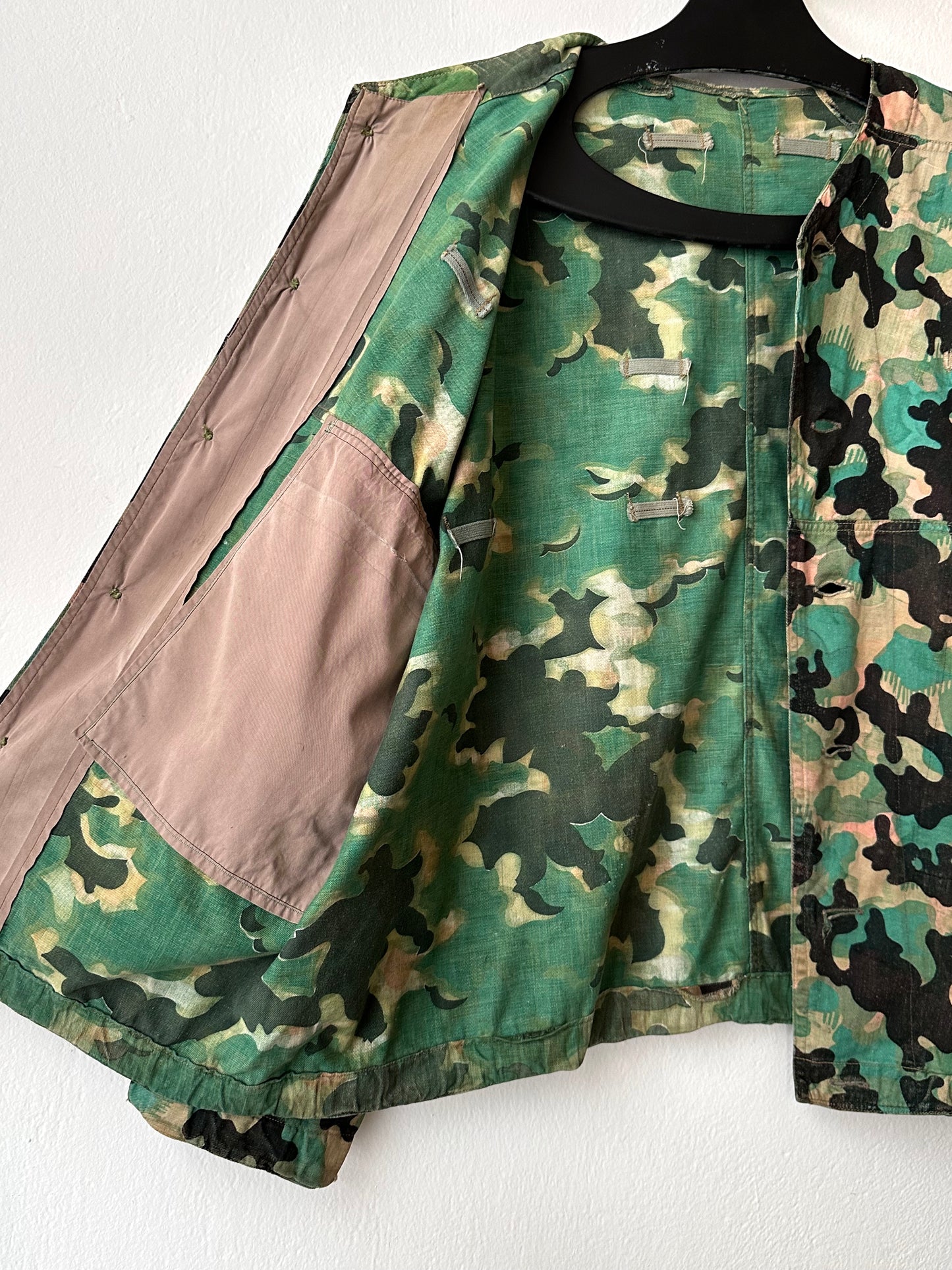1950s Československá lidová armáda DUBÁKY camouflage jacket