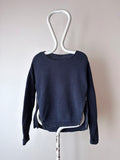 Navy cotton jumper