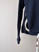 Navy cotton jumper