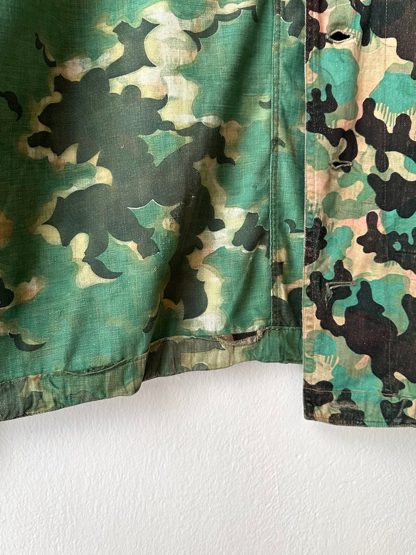 1950s Československá lidová armáda DUBÁKY camouflage jacket