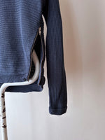 Navy cotton jumper