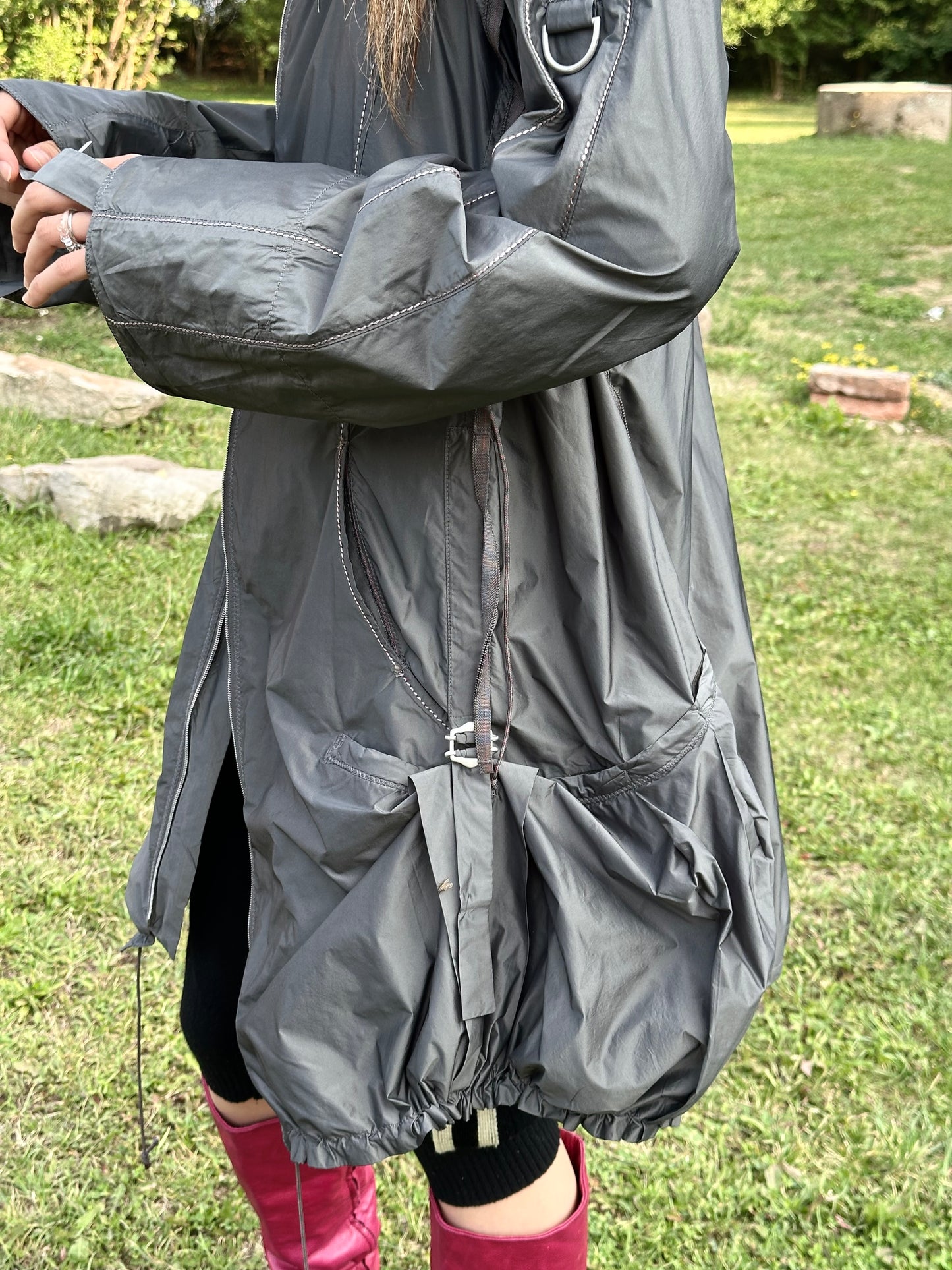 Marithe+Francois Girbaud parachute coat
