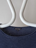 Navy cotton jumper