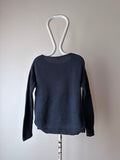 Navy cotton jumper