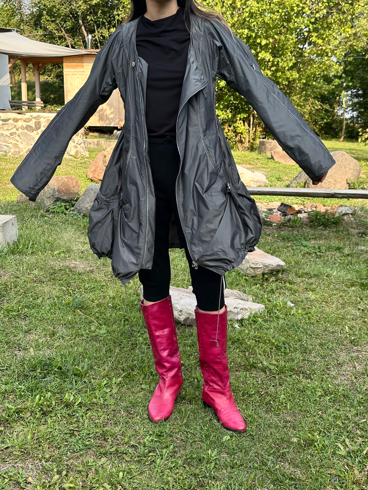 Marithe+Francois Girbaud parachute coat