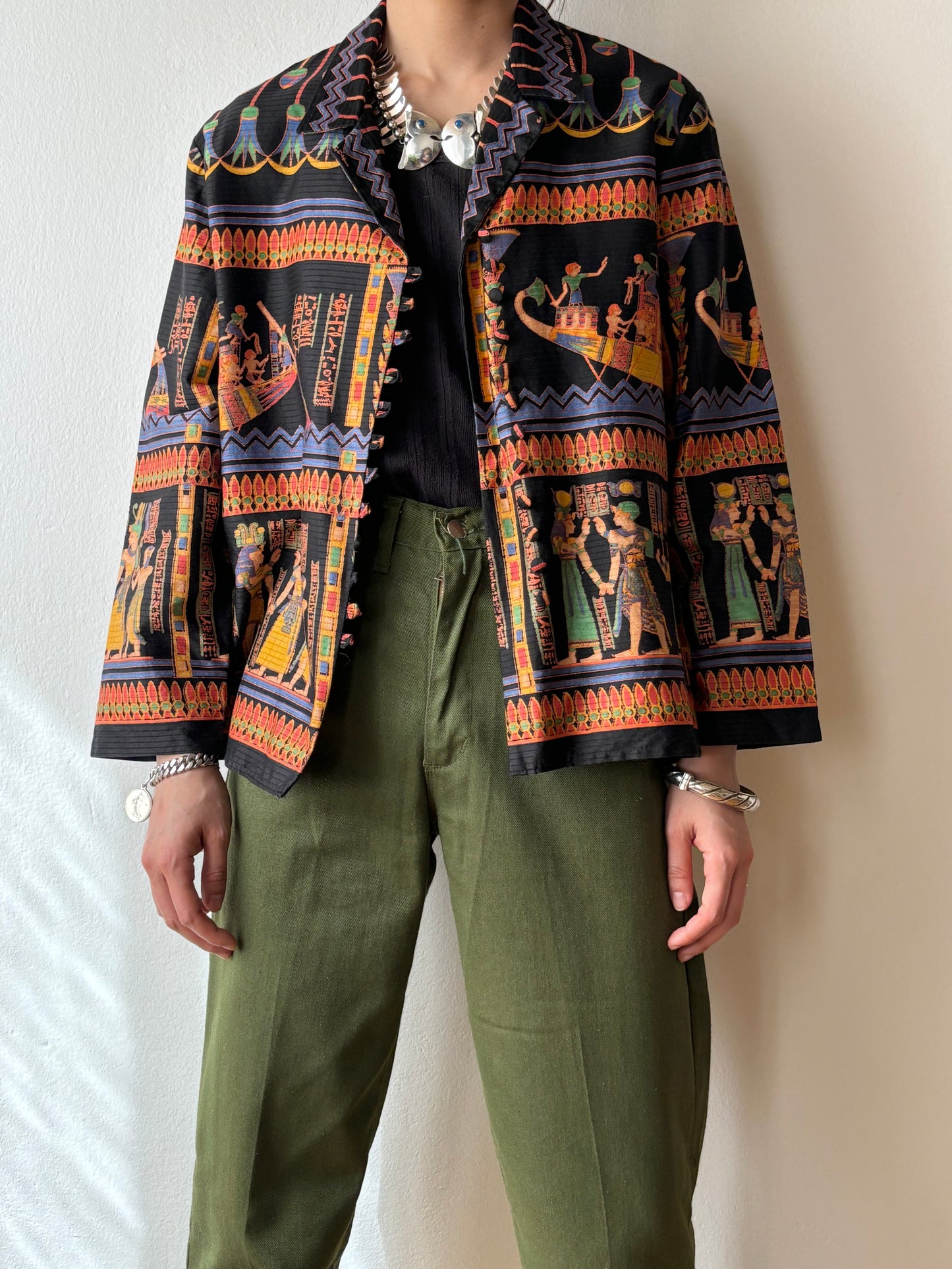 unknown ancient cotton shirt