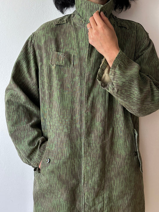 60's Czechoslovakia army military vintage camo raindrop camouflage coat vintage military ユーロミリタリー ヨーロッパミリタリー 60年代