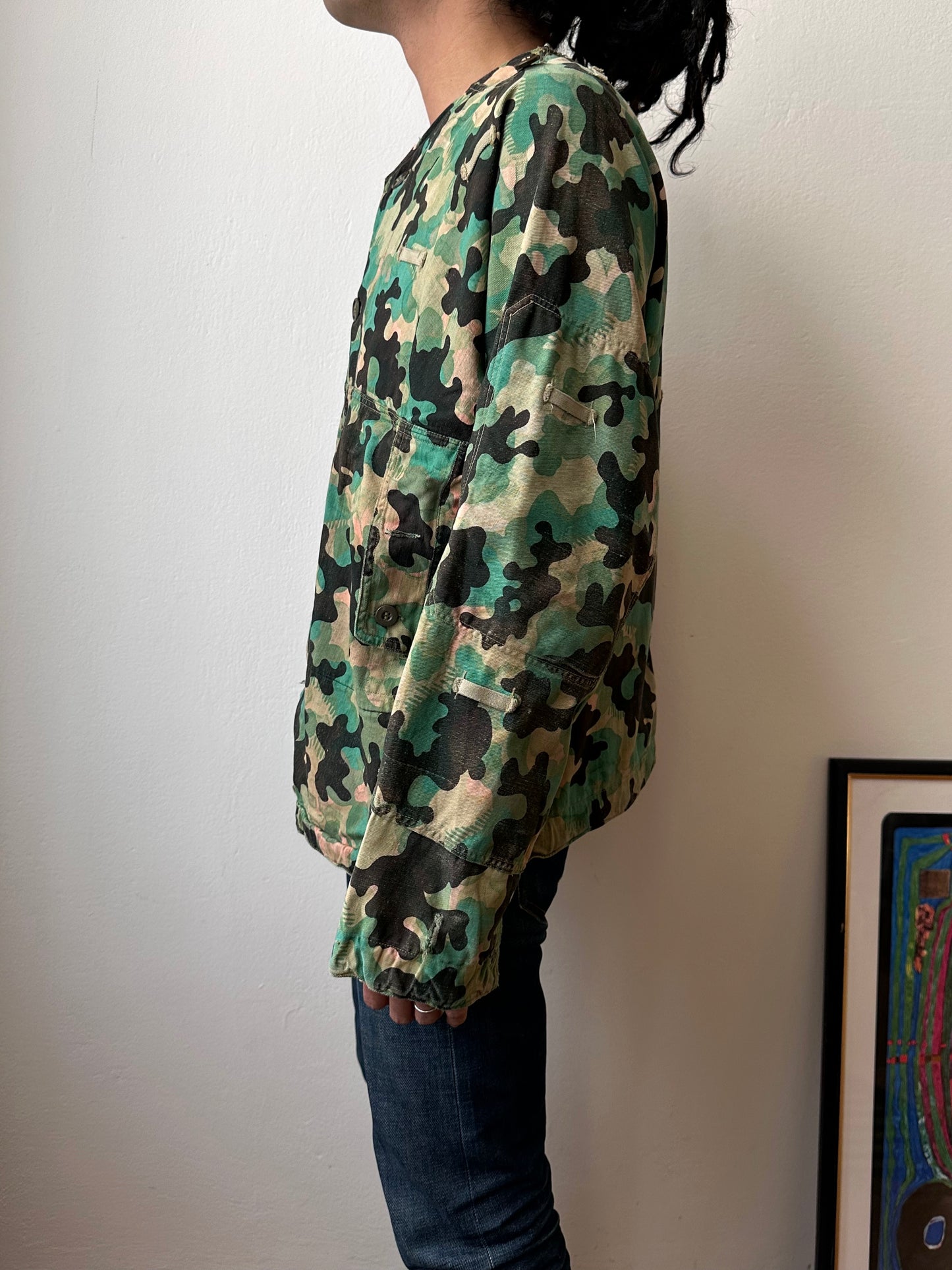 1950s Československá lidová armáda DUBÁKY camouflage jacket