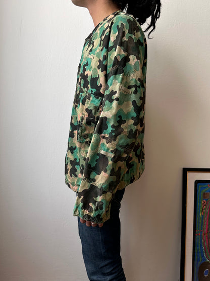 1950s Československá lidová armáda DUBÁKY camouflage jacket