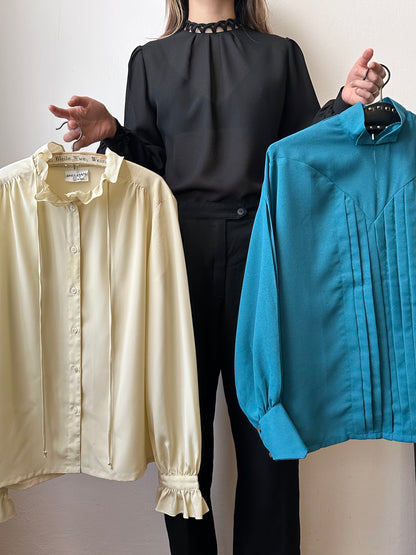 Vintage blouse 3-pack - M