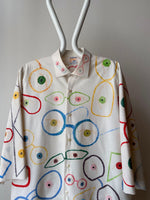 70's 70年代 Nylon shirt ナイロンシャツ vintage ユーロ古着 ヨーロッパ古着 ヴィンテージ 1970's