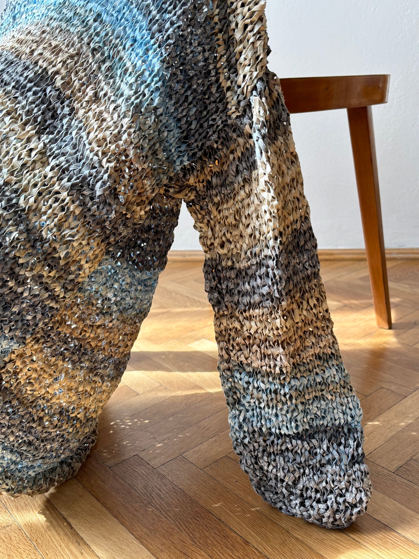 mesh weaving gradation