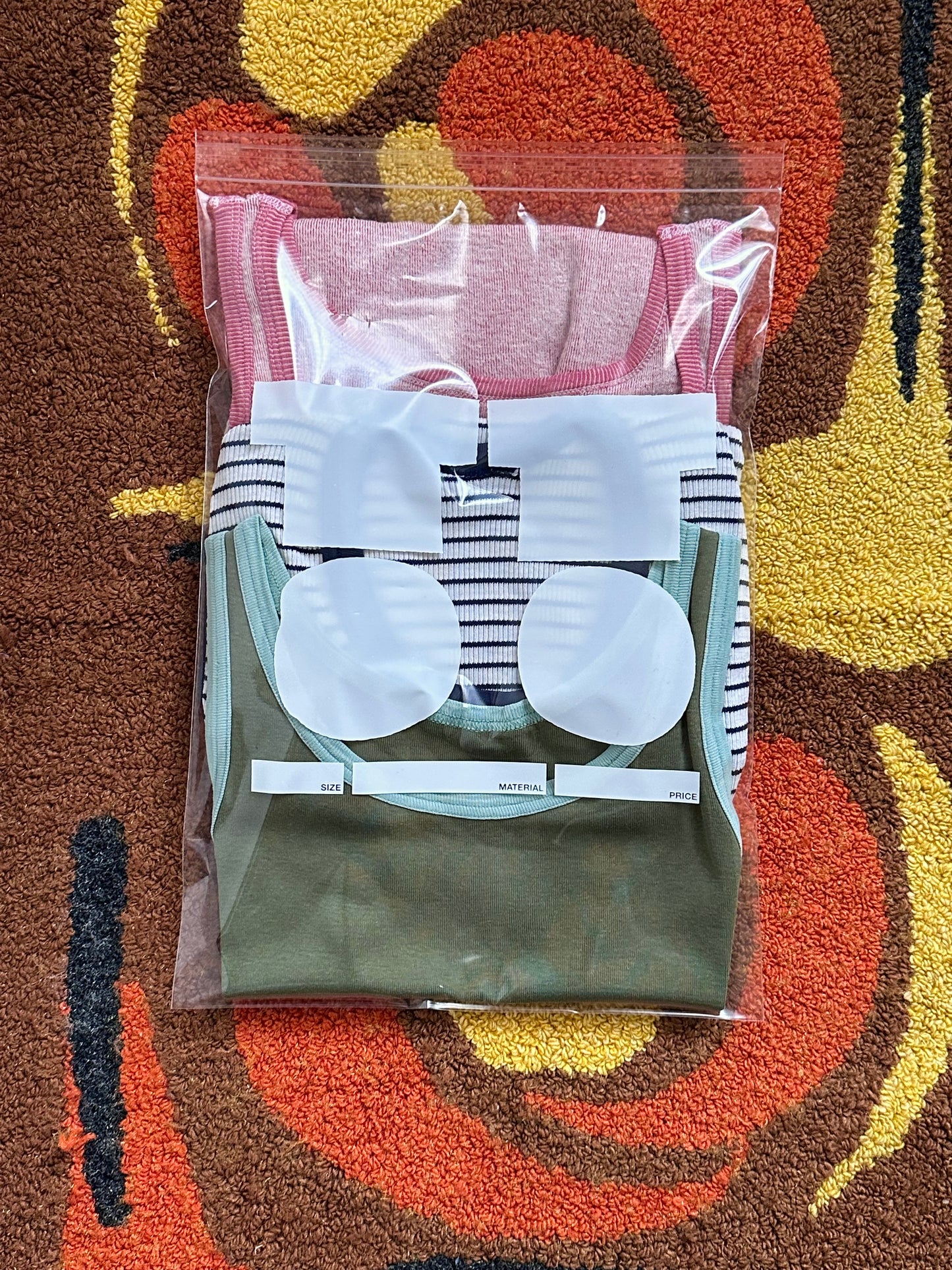 Vintage tank top 3-pack - M