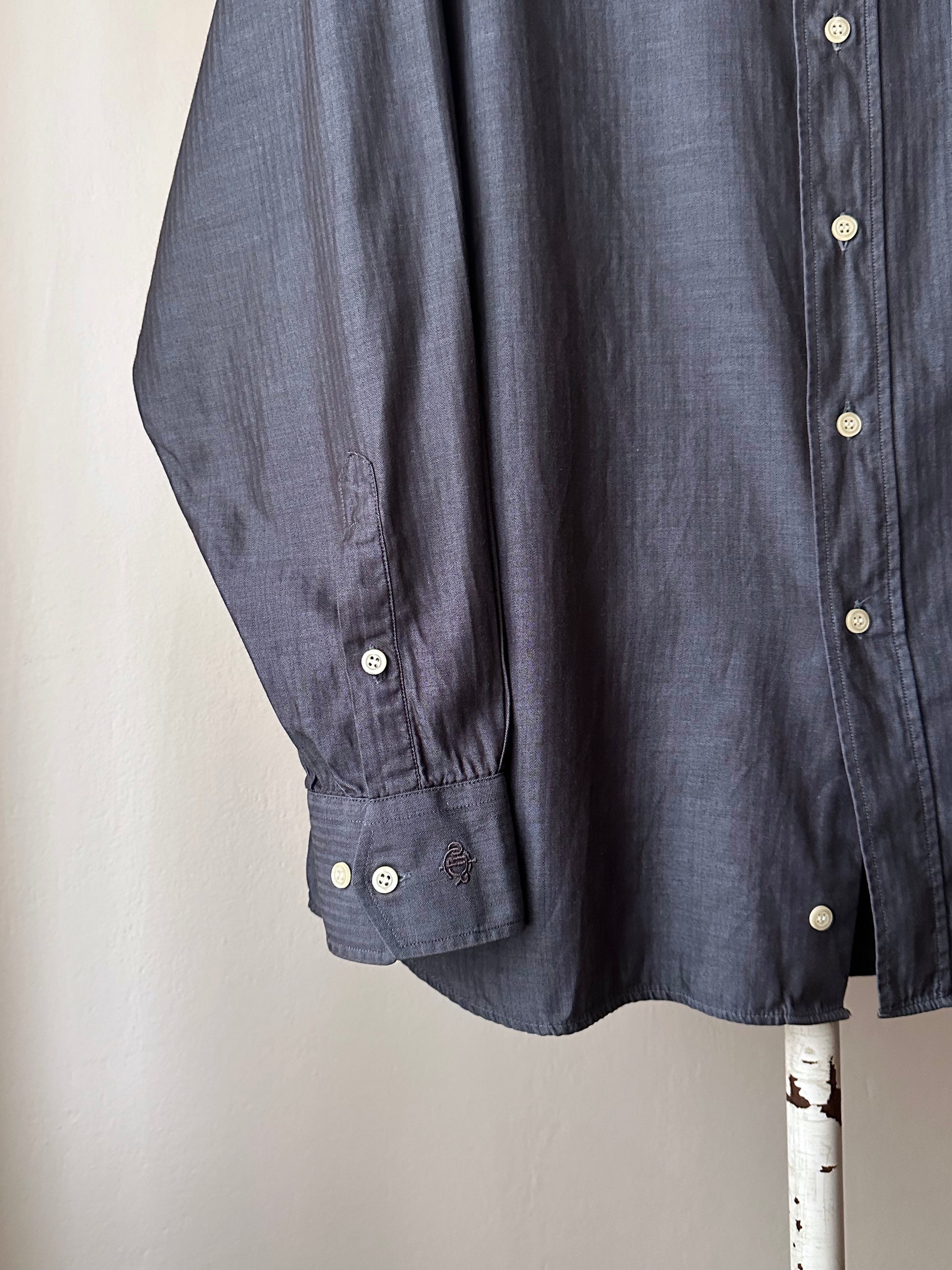 Christian dior 1990's 90's 90年代 ディオール shirt シャツ cotton made in italy イタリア製 vintage ユーロ古着 ヨーロッパ古着