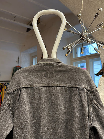 Levi's 70501 01 Type 1st Europe ヨーロッパ企画 リーバイス  1980's 88's 80年代 Black denim ファースト Gジャン Vintage ヴィンテージ Toto Praha Prague Vintage store 古着屋 古着 Vintage clothing ユーロ古着 ヨーロッパ古着 レア ブラックデニム 