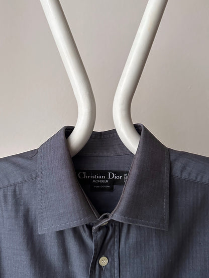 Christian dior 1990's 90's 90年代 ディオール shirt シャツ cotton made in italy イタリア製 vintage ユーロ古着 ヨーロッパ古着