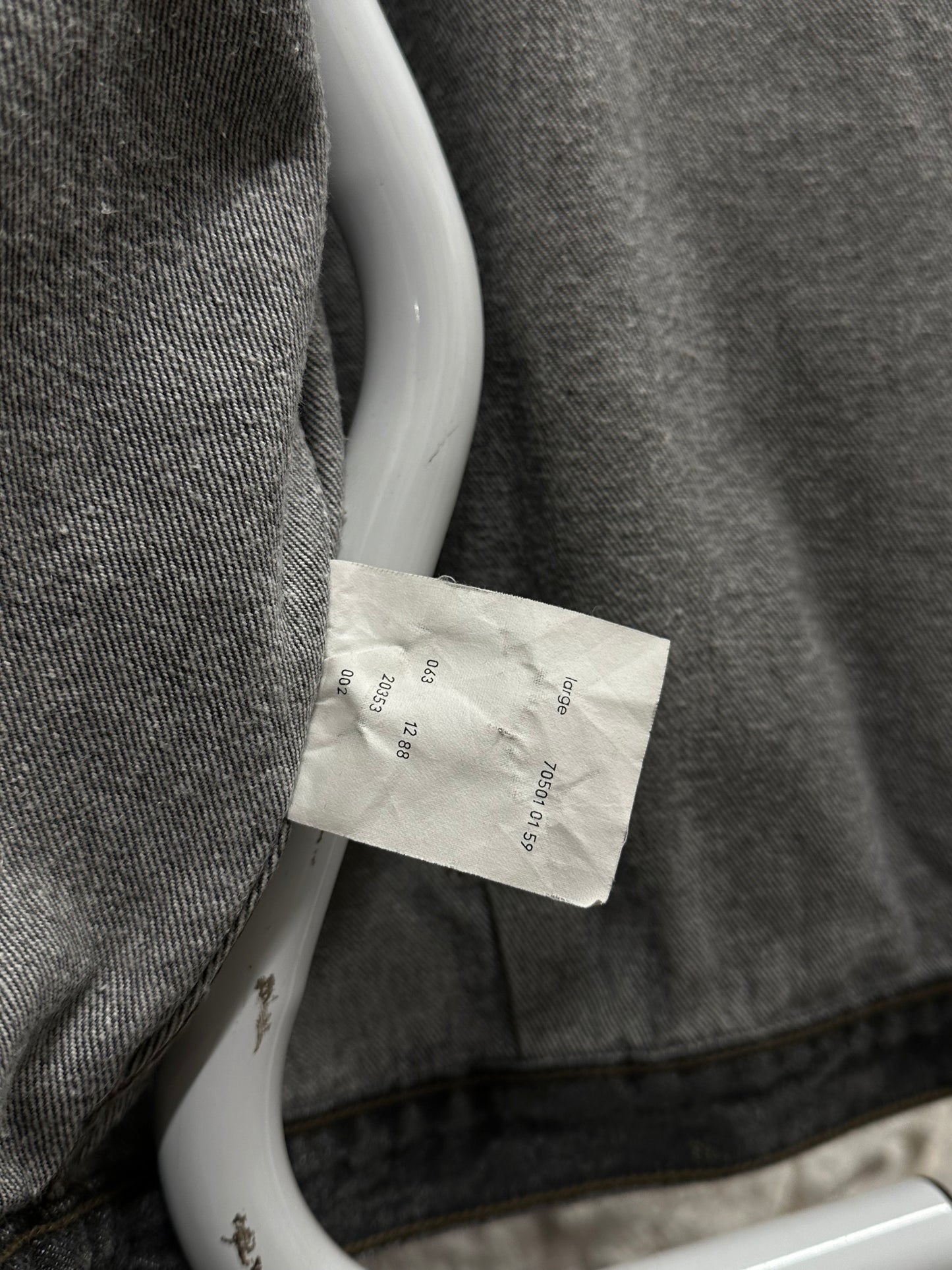 Levi's 70501 01 Type 1st Europe ヨーロッパ企画 リーバイス  1980's 88's 80年代 Black denim ファースト Gジャン Vintage ヴィンテージ Toto Praha Prague Vintage store 古着屋 古着 Vintage clothing ユーロ古着 ヨーロッパ古着 レア ブラックデニム 