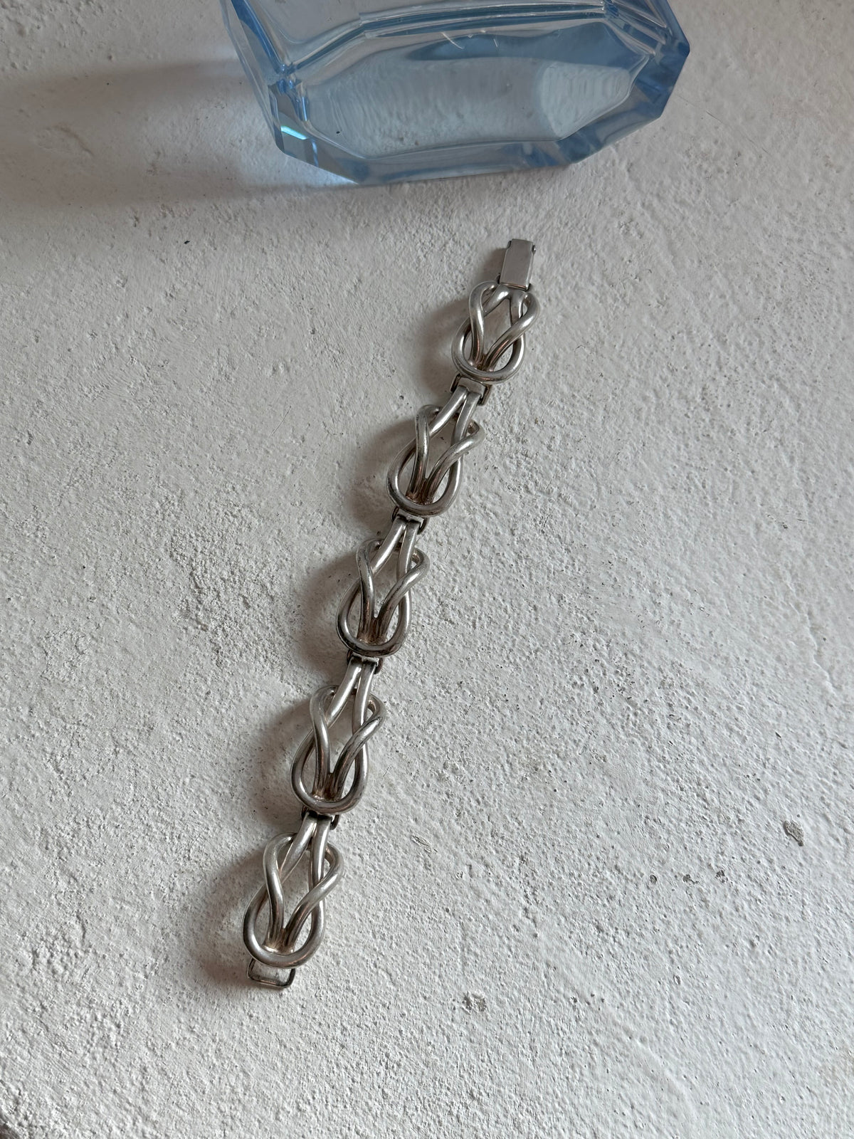 1960s Wilhelm Binder WTB knot bracelet Ag925