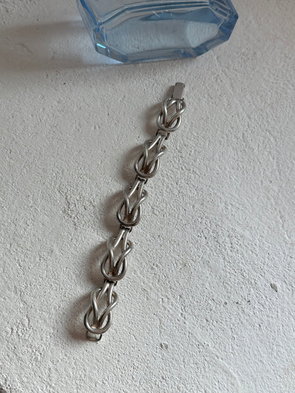 1960s Wilhelm Binder WTB knot bracelet Ag925