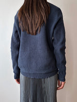 Navy cotton jumper