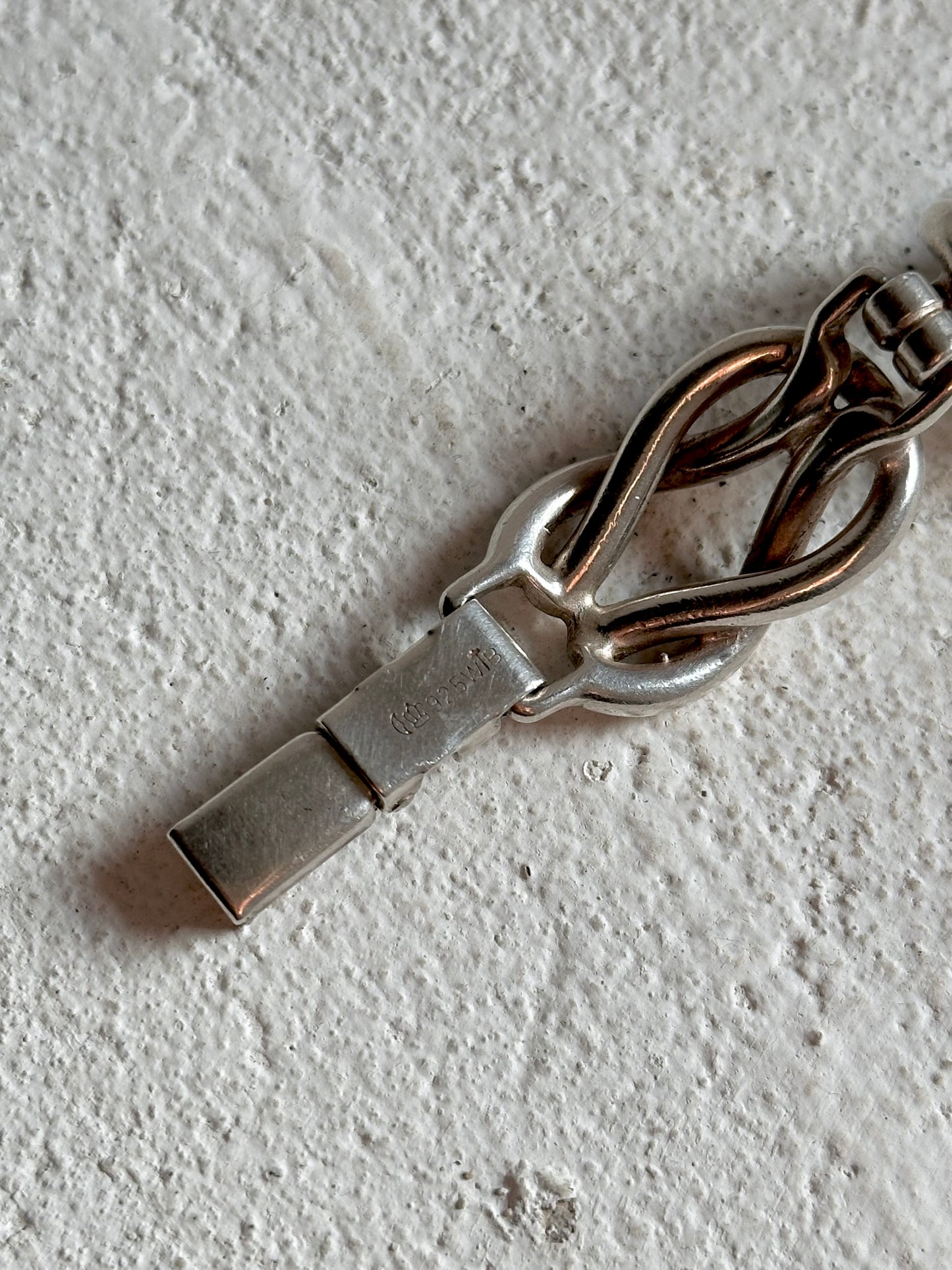 1960s Wilhelm Binder WTB knot bracelet Ag925