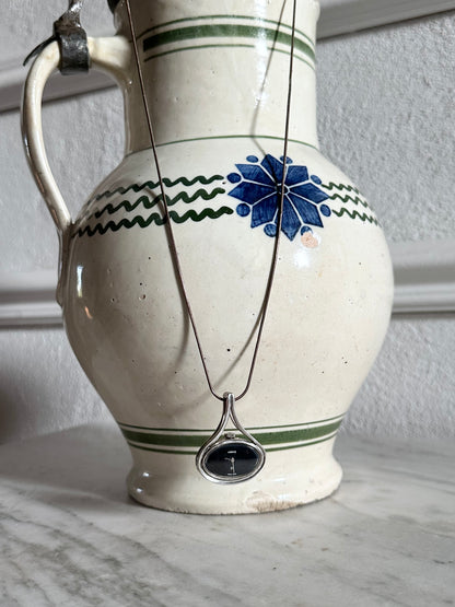 1960-70s Heno Swiss silver pendant Ag800