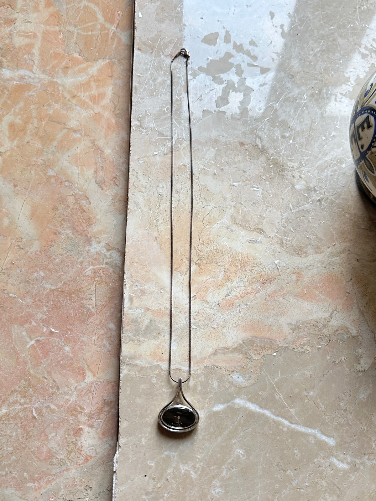 1960-70s Heno Swiss silver pendant Ag800