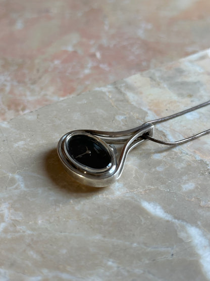 1960-70s Heno Swiss silver pendant Ag800