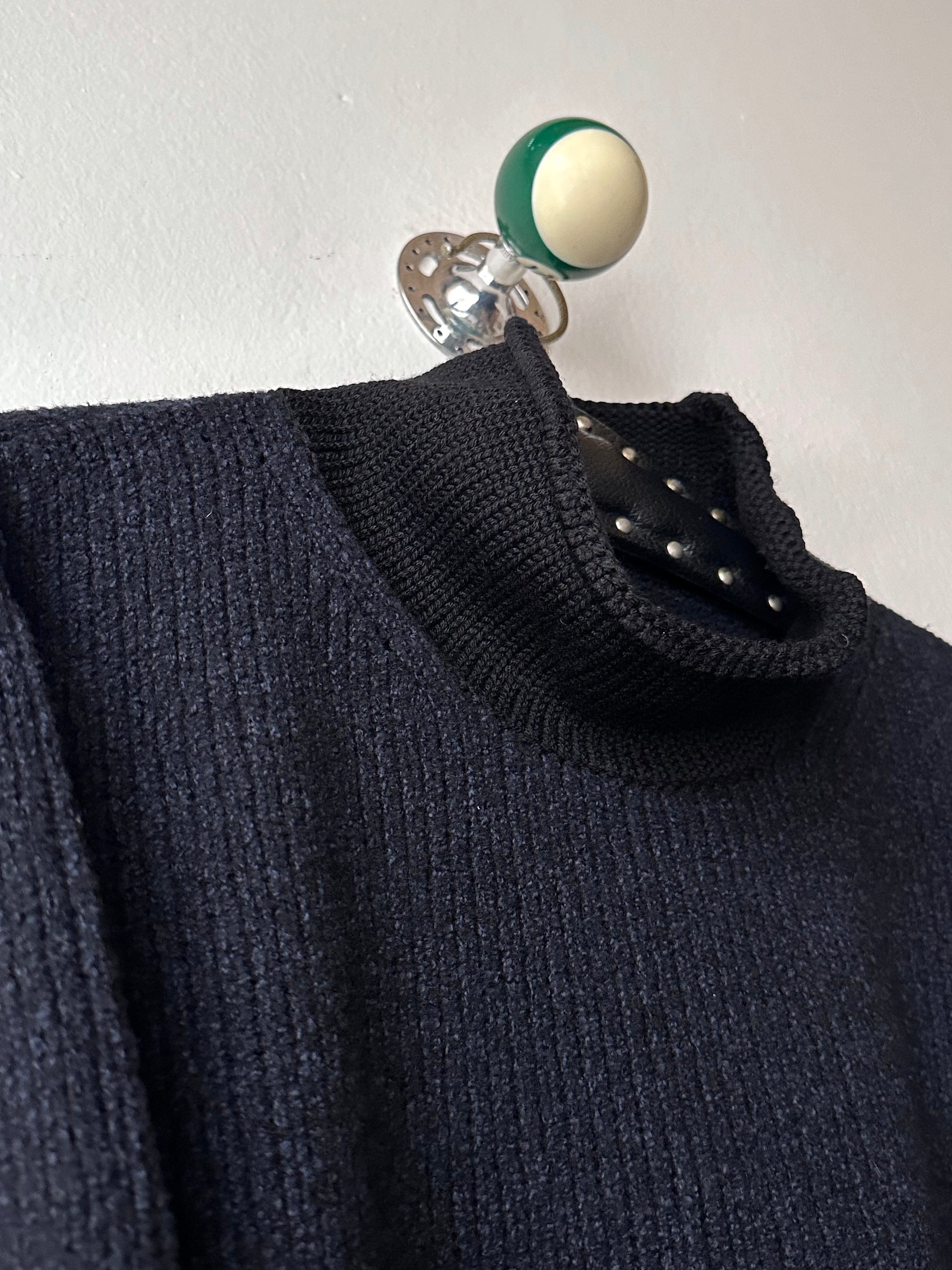 1999's AW 90's Stone Island  Wool knit jumper Massimo osti Paul Harvey マッシモオスティ Vintage ストーンアイランド Toto Praha Antique shop Vintage clothing store Made in Italy プラハ 古着屋 ヴィンテージ ユーロ古着 ヨーロッパ古着 古着卸