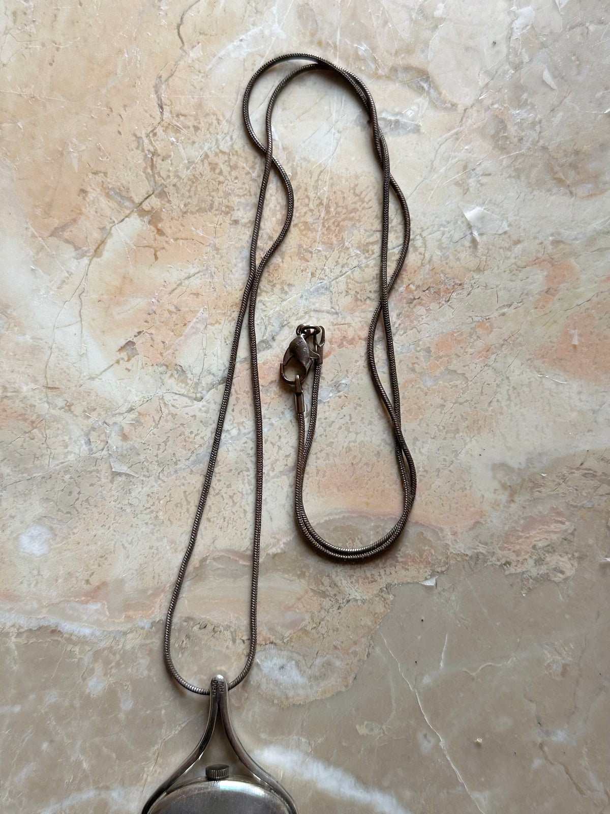 1960-70s Heno Swiss silver pendant Ag800