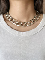 1930-40s France silver necklace