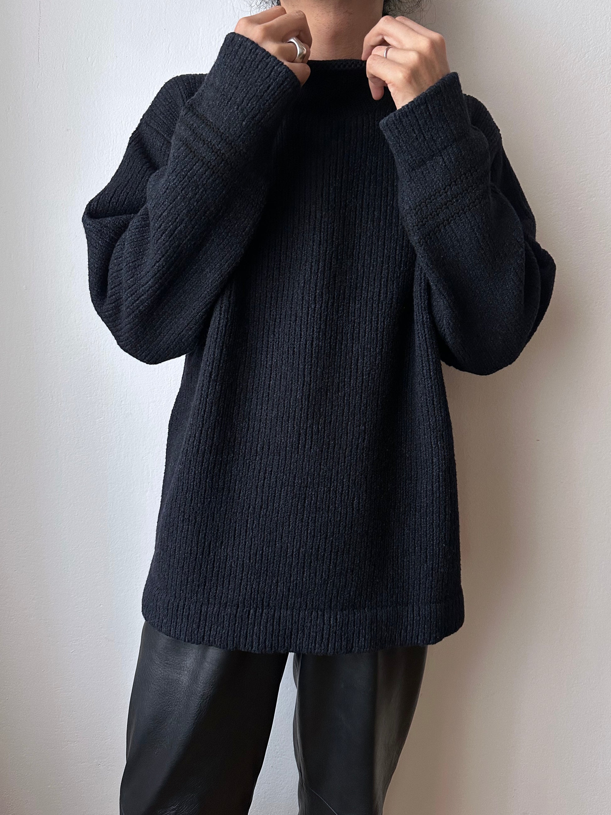 1999's AW 90's Stone Island  Wool knit jumper Massimo osti Paul Harvey マッシモオスティ Vintage ストーンアイランド Toto Praha Antique shop Vintage clothing store Made in Italy プラハ 古着屋 ヴィンテージ ユーロ古着 ヨーロッパ古着 古着卸