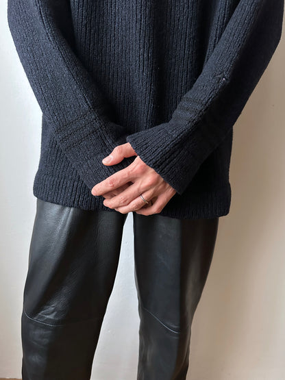 1999's AW 90's Stone Island  Wool knit jumper Massimo osti Paul Harvey マッシモオスティ Vintage ストーンアイランド Toto Praha Antique shop Vintage clothing store Made in Italy プラハ 古着屋 ヴィンテージ ユーロ古着 ヨーロッパ古着 古着卸