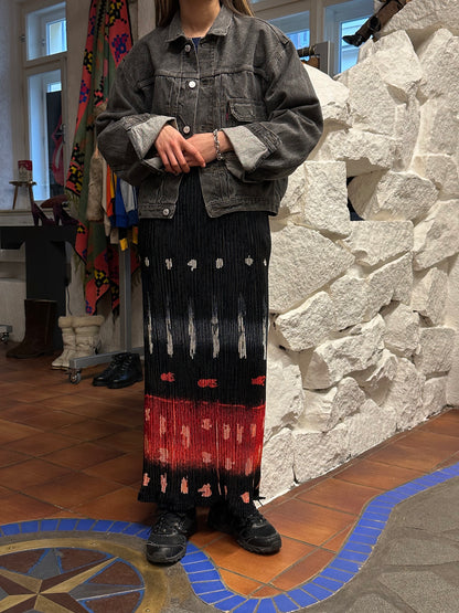 Levi's 70501 01 Type 1st Europe ヨーロッパ企画 リーバイス  1980's 88's 80年代 Black denim ファースト Gジャン Vintage ヴィンテージ Toto Praha Prague Vintage store 古着屋 古着 Vintage clothing ユーロ古着 ヨーロッパ古着 レア ブラックデニム 