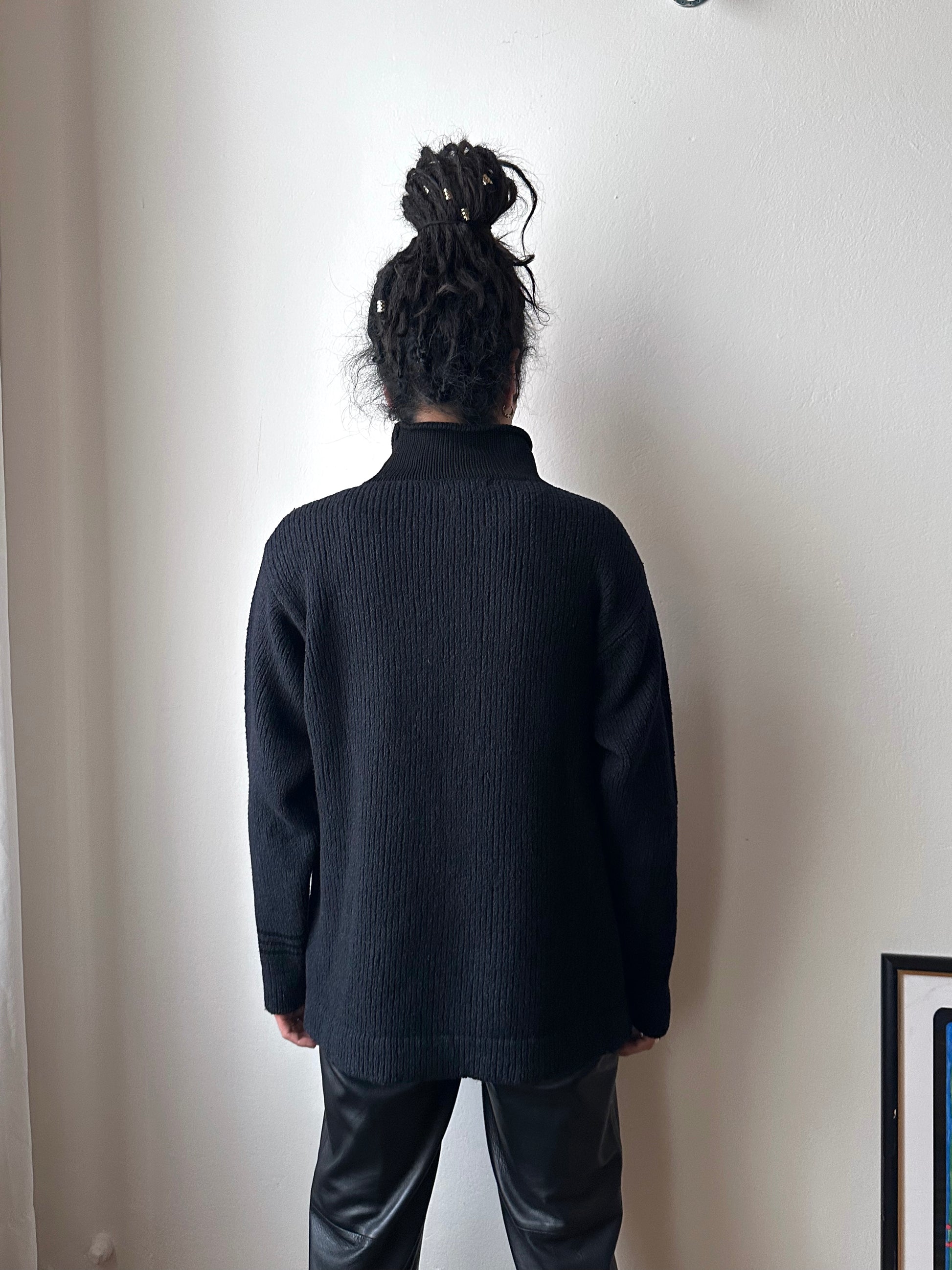 1999's AW 90's Stone Island  Wool knit jumper Massimo osti Paul Harvey マッシモオスティ Vintage ストーンアイランド Toto Praha Antique shop Vintage clothing store Made in Italy プラハ 古着屋 ヴィンテージ ユーロ古着 ヨーロッパ古着 古着卸