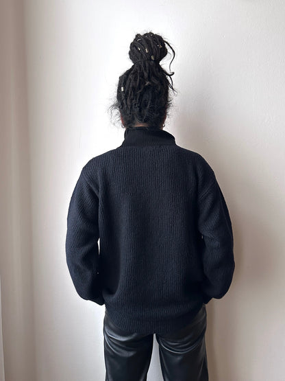 1999's AW 90's Stone Island  Wool knit jumper Massimo osti Paul Harvey マッシモオスティ Vintage ストーンアイランド Toto Praha Antique shop Vintage clothing store Made in Italy プラハ 古着屋 ヴィンテージ ユーロ古着 ヨーロッパ古着 古着卸