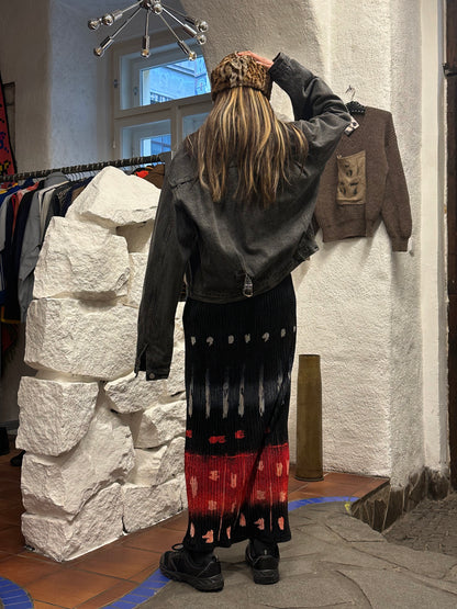 Levi's 70501 01 Type 1st Europe ヨーロッパ企画 リーバイス  1980's 88's 80年代 Black denim ファースト Gジャン Vintage ヴィンテージ Toto Praha Prague Vintage store 古着屋 古着 Vintage clothing ユーロ古着 ヨーロッパ古着 レア ブラックデニム 