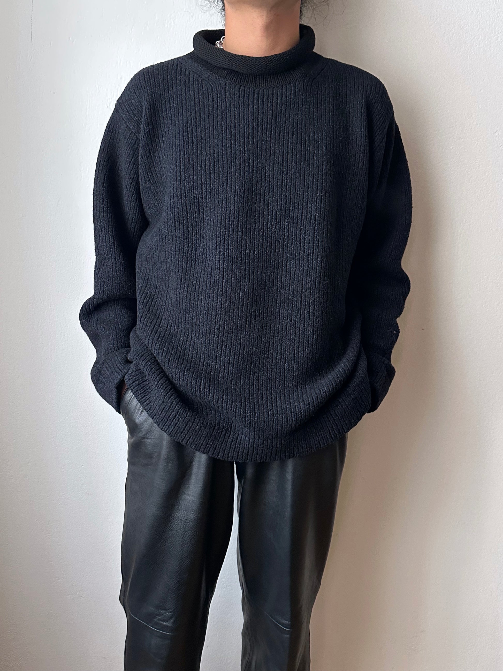 1999's AW 90's Stone Island  Wool knit jumper Massimo osti Paul Harvey マッシモオスティ Vintage ストーンアイランド Toto Praha Antique shop Vintage clothing store Made in Italy プラハ 古着屋 ヴィンテージ ユーロ古着 ヨーロッパ古着 古着卸